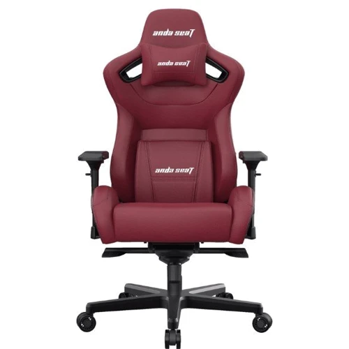 Кресло геймерское Anda Seat Kaiser 2 Black/Maroon Size XL (AD12XL-02-AB-PV/C-A05) фото 1
