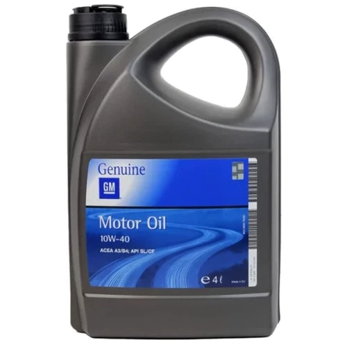 General Motors 10W-40, 4л (7156): Тип Полусинтетическое