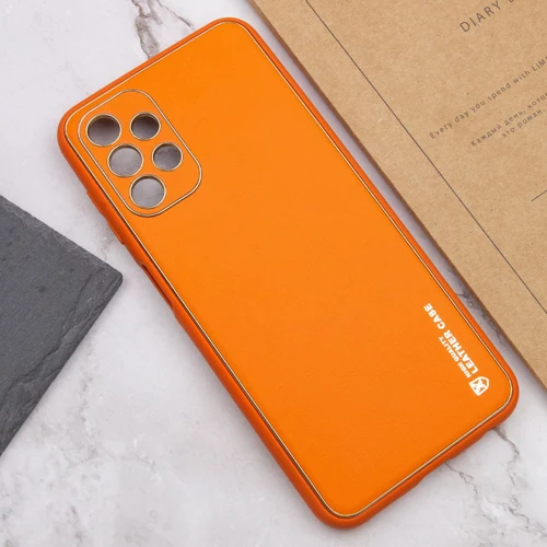 Аксессуар для смартфона Epik Xshield Case Apricot for Samsung A135 Galaxy A13 4G: Материал искусcтвенная кожа
