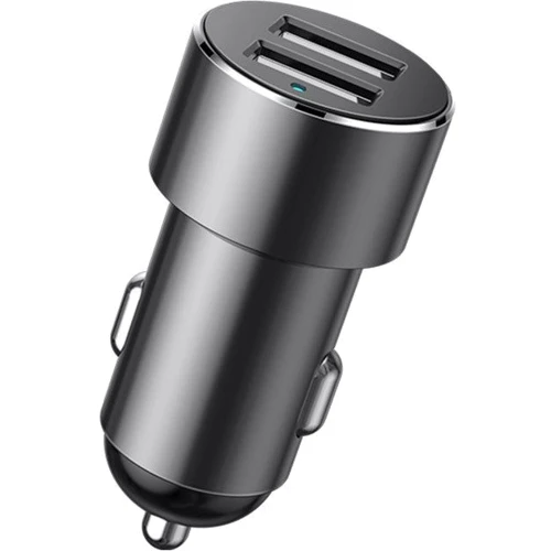 Зарядний пристрій Baseus Car Charger High Efficiency One to Two Cigarette Lighte Black (CRDYQ-01): Кабель в комплекті отсутствует