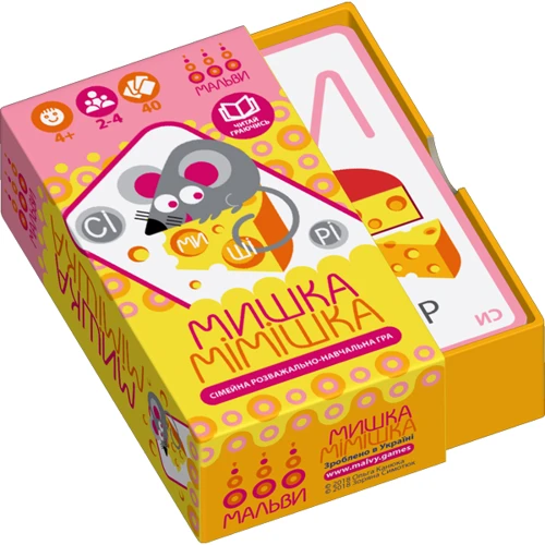 Настольная игра Malvy Games Мишка-Мімішка