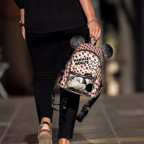 Рюкзак Cerda Minnie Mouse White Casual Fashion Faux-Leather Backpack: Тип рюкзак