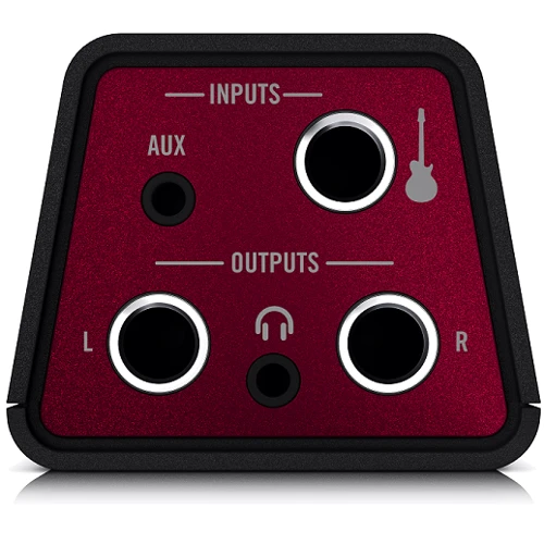 Аудиоинтерфейс LINE6 Sonic Port VX: Аналоговые выходы 2 x 1/4" TRS Jack + 1/8" стереоджек (выход для наушников)