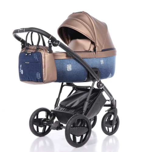 Универсальная коляска 2 в 1 Invictus Jeans Blue (Inv-2.0-11JBl)