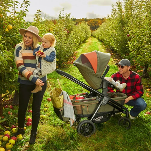 Прогулочная коляска Evenflo Pivot Xplore All-Terrain Stroller Wagon - Gypsy: Возможность установки люльки нет