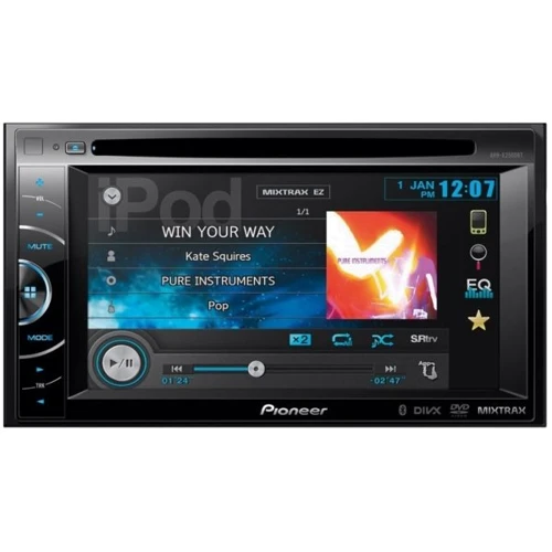 Pioneer AVH-X2500BT: Формфактор 2 DIN (универсальная)