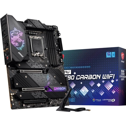 MSI MPG Z690 CARBON WIFI: Оперативная память 4xDDR5 6666+ МГц, до 128 ГБ