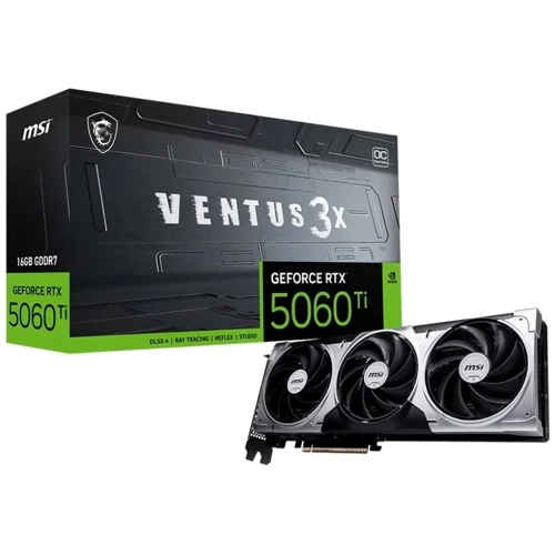 

Msi GeForce Rtx 5060 Ti 16GB Ventus 3X Oc (G506T-16V3C) Ua
