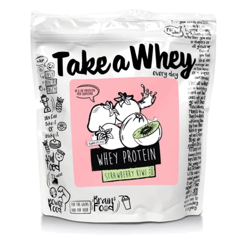 Протеин Take-a-Whey Whey Protein 900 g /32 servings/ Strawberry Kiwi
