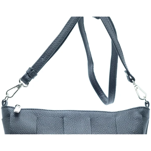 Жіноча сумка через плече ARTiS Bags чорна (1764 703): Фактура Зернистая, Матовая, Плетеная