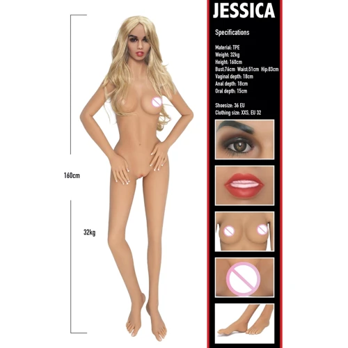 Секс-кукла Hidden Desire Banger Babes - Jessica, 160 см
