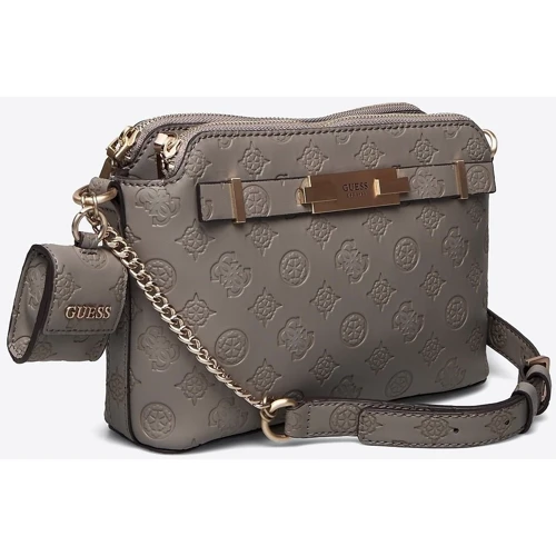 Женская сумка кросс боди Guess Bea Double Zip Crossbody серая (HWVS8132150-TAU): Страна производитель США
