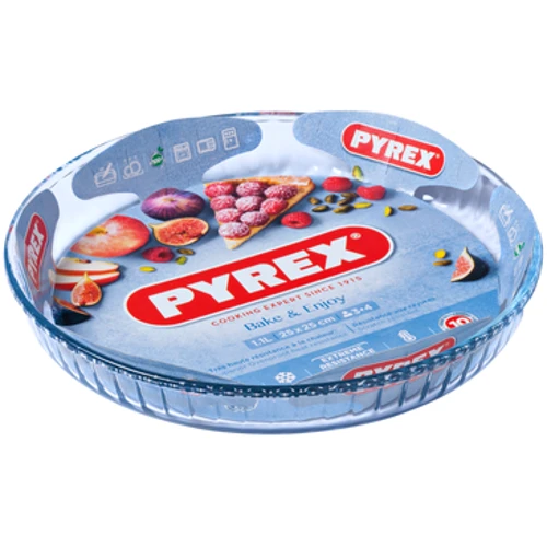 PYREX B&E 25см (1,1л) рифл.край (812B000): Крышка Нет