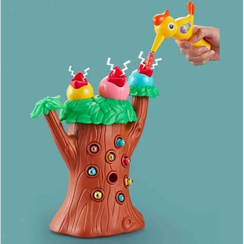 Игра Metr+ Накорми птенца WOODPECKER (228K47): Рекомендуемый возраст от 3 лет