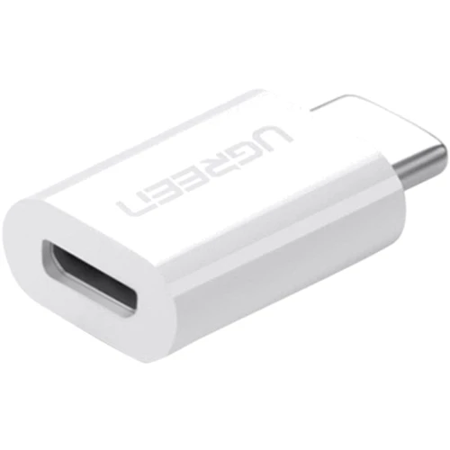 Адаптер Ugreen Adapter US157 USB-C to MicroUSB White (30154): Колір белый