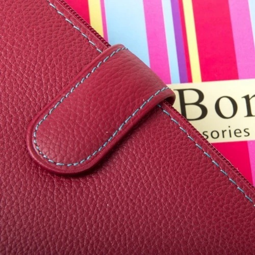 Женский кошелек Dr. Bond Rainbow бордовый (WRN-23 bordo): Пол Женский
