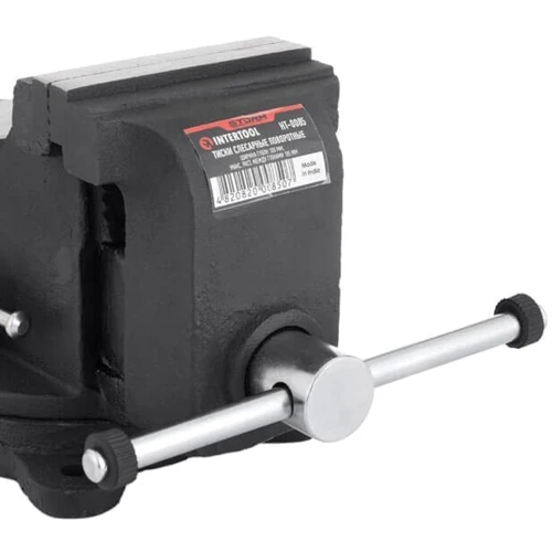 Тиски слюсарні поворотні 100 мм STORM Intertool HT-0085 фото 4