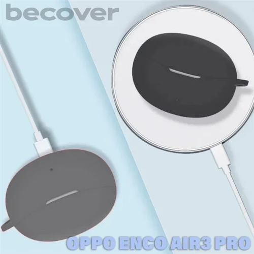 Чехол BeCover Silicon Case Black (710954) for OPPO Enco Air3 Pro (ETE51): Материал Силикон
