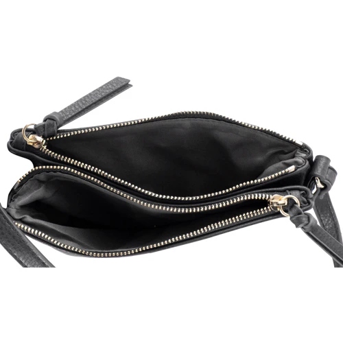 Женская сумка кросс боди Amelie Galanti серая (A991508-d.grey): Стиль Повседневный (Casual)