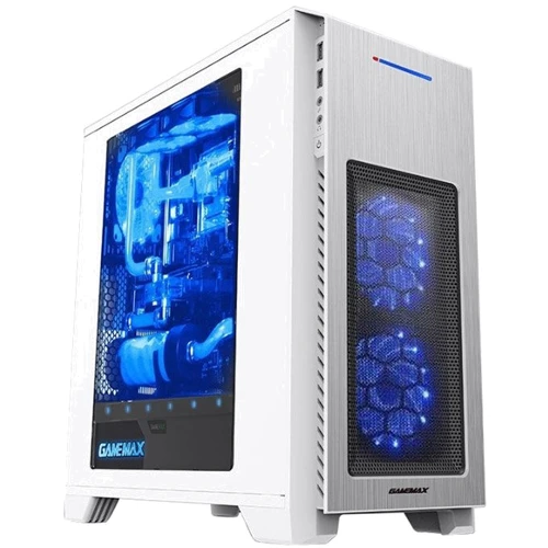 Корпус GameMax H603 White H603-WHITE