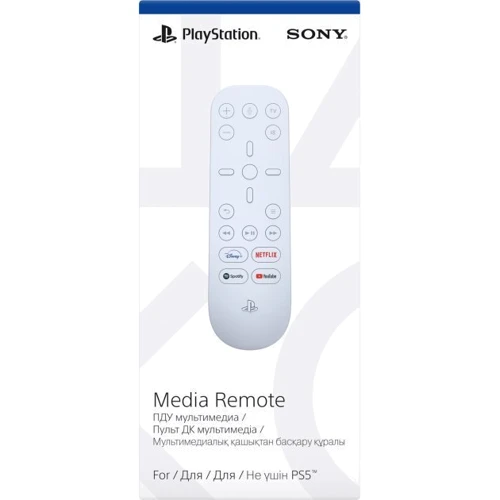 Аксесуар для приставки Sony PS5 Media Remote (9863625): Тип аксесуара Пульты ДУ