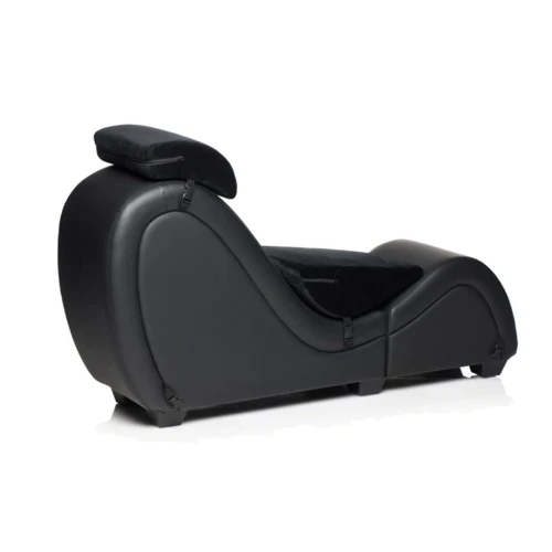 Секс-крісло з подушками Master Series Kinky Sex Lounge with Cushions Black