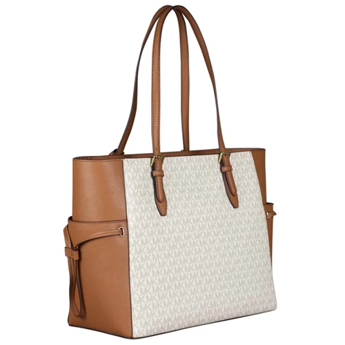 Женская сумка тоут Michael Kors бежевая (MK0634W): Тип Сумки