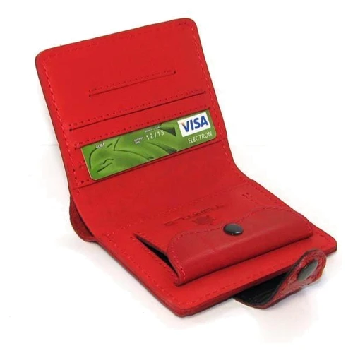 Жіноче портмоне Turtle Вестерн S (small) червоне (F4706H): Країна виробник Україна