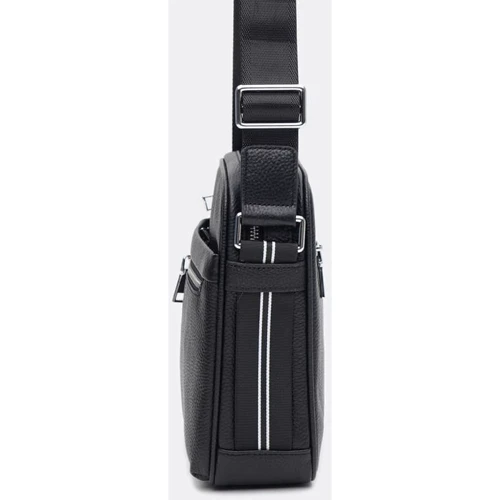 Мужская сумка через плечо Ricco Grande черная (K16607а-black): Пол Мужской