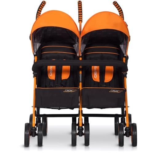 Прогулочная коляска для двойни EASY GO COMFORT DUO grey fox: Возможность установки люльки нет