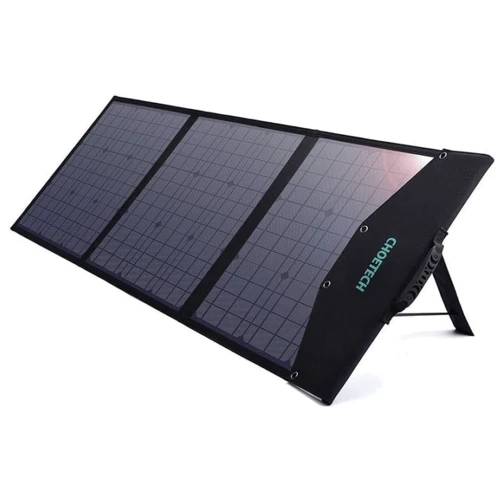 Солнечная панель Choetech 120W 1xUSB QC3.0 18W, 1xUSB-C PD3.0 60W, 1xUSBA 12W UA фото 1