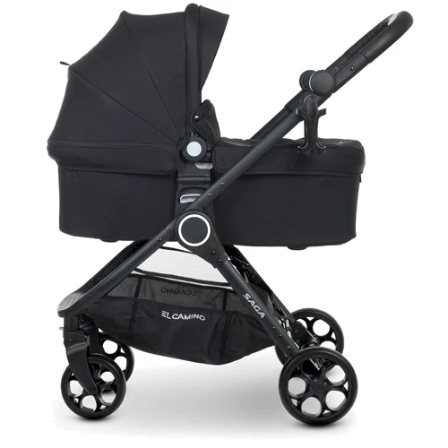 Коляска універсальна 2 в 1 El Camino ME 1085 SAGA Denim Black: Тип коляски Универсальная коляска (2-в-1)