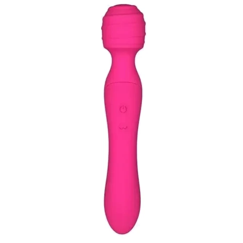 Вибромассажер 2-в-1 Love To Love TWIST Rose, 2 мотора, стимулирующий рельеф, водостойкий