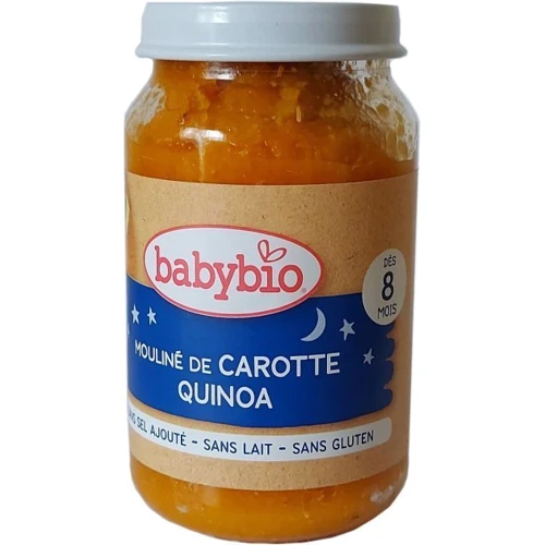 Пюре BabyBio органічне з овочів та кіноа 200 г (3288131500553)