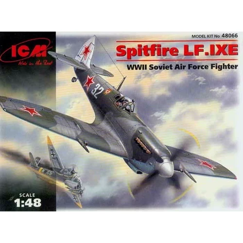Советский истребитель Spitfire LF.IX WWII Soviet fighter (ICM48066)