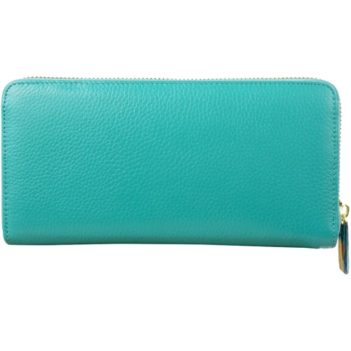 Жіночий гаманець Smith & Canova бірюзовий (FUL-28537-peacock): Формат гаманця горизонтальний