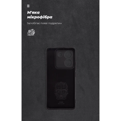 Чехол для телефонов ArmorStandart ICON Case Camera cover Black for Xiaomi Poco M7 Pro 5G (ARM83147)