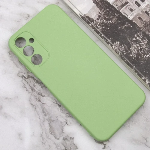 Чехол для телефонов TPU Case Getman Liquid Silk Full Camera Pistachio for Samsung A155 Galaxy A15 4G/A156 Galaxy A15 5G/M156 Galaxy M15 5G: Материал TPU (термополиуретан)