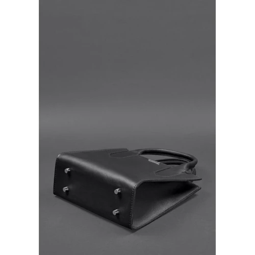 Женская сумка тоут BlankNote черная (BN-BAG-28-g): Застежка Молния