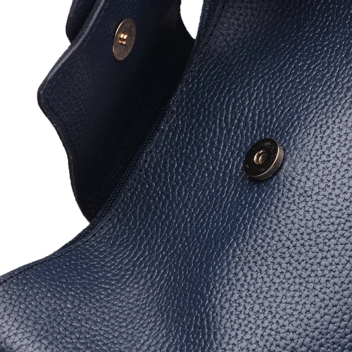 Женская сумка-мешок Ricco Grande синяя (1L916-blue): Тип ручки Со съемным ремнем, Плечевой ремень, Длинная ручка