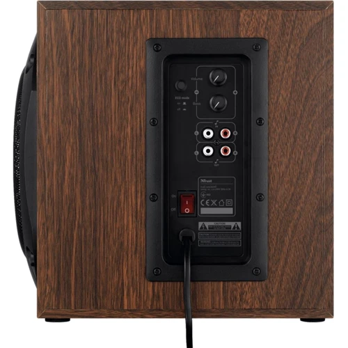 Акустична система Trust Vigor 2.1 Subwoofer Speaker Set - brown (20244): Вихідна потужність колонок 20 Вт (2x10 Bт)