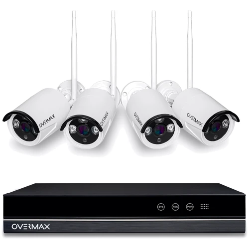 Комплект відеоспостереження Overmax Camspot NVR 4.0 FullHD: Кількість USB 2.0 1