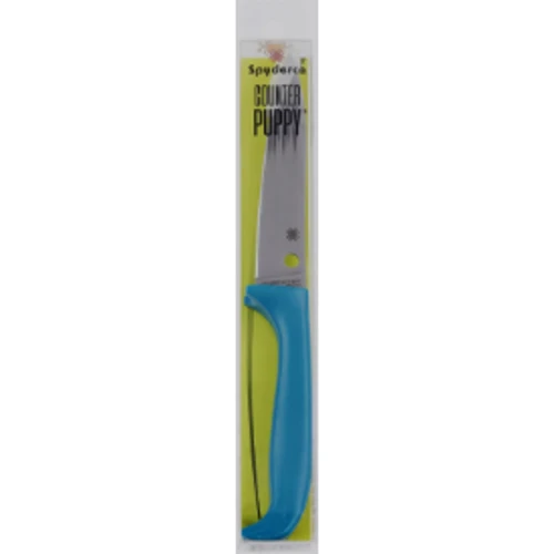 Нож кухонный Spyderco Counter Puppy blue (87.16.10): Особенности Эргономичность