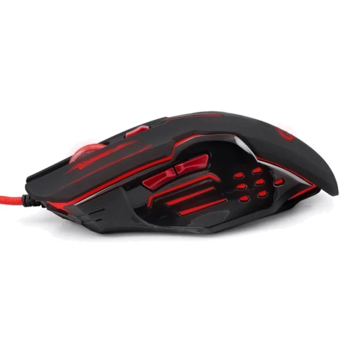Мышь Esperanza MX403 Apache red (EGM403R): Интерфейс подключения проводная USB