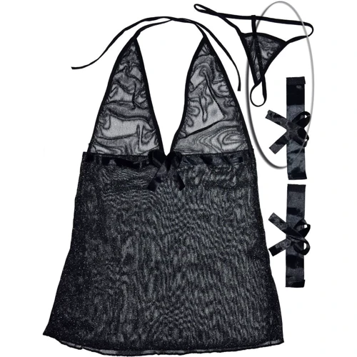 Эротический комплект NDS 6047 Вlack (L, XL) (12943)