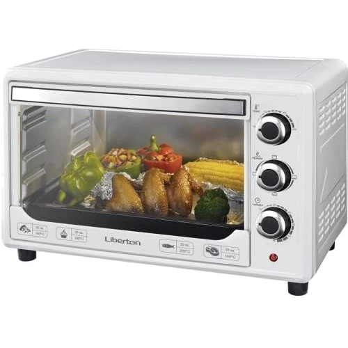 Електрична духовка настільна Liberton LEO-380 White