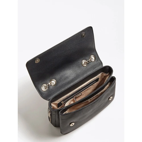 Жіноча сумка через плече Guess G Chain Convertible Xbody Flap чорна (HWVG7739210-BLA): Країна виробник М'янма