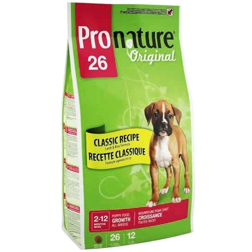 Сухой корм для щенков Pronature Original Growthсо вкусом ягненка 0.35 кг (65672416009)