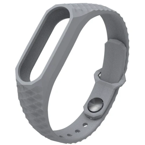 Ремешок Aurora Anti-Off для Xiaomi Mi Band 2, Gray