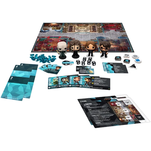Настольная стратегическая игра Pop! Funkoverse серии Гарри Поттер (4 фигурки) (42631)
